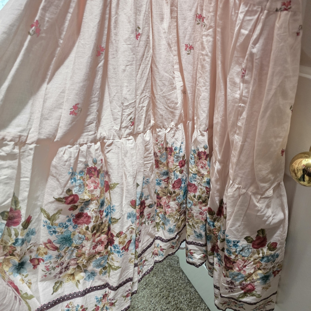 🩷 NWT Anthropologie Somerset Maxi Dress – Boho Floral Size XL - Picture 10 of 11